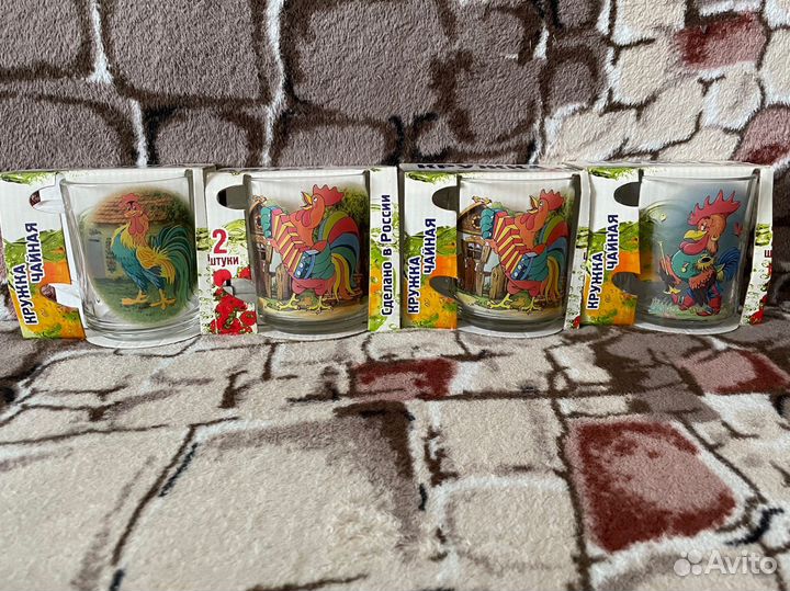 Кружка стеклянная