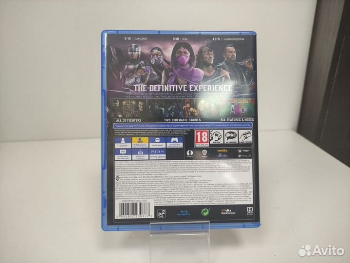 Игровые диски. Sony Playstation 4 Mortal Kombat 11