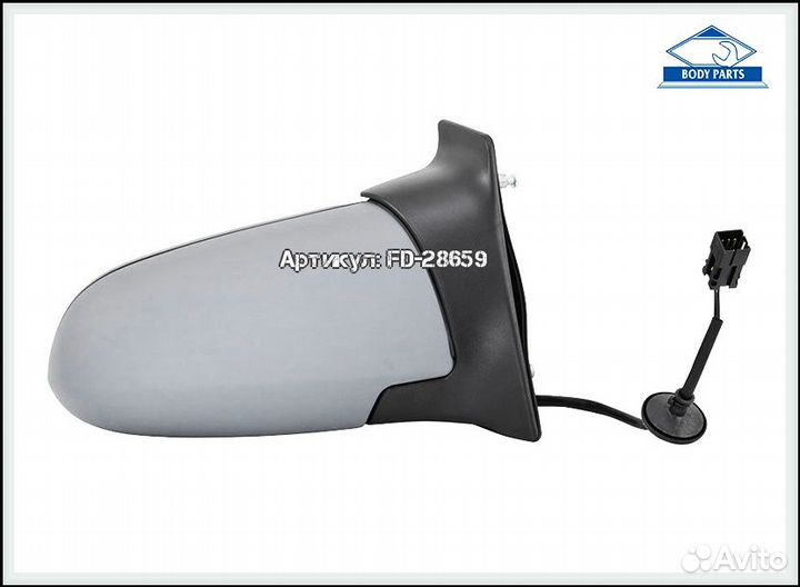 Зеркало правое электрическое Opel Zafira A