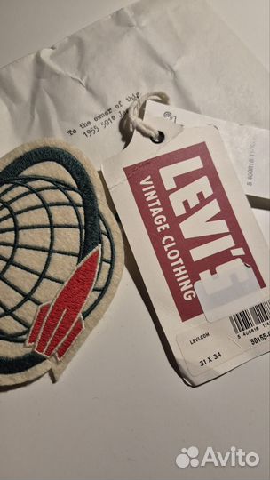 Наклейка levis rocket city оригинал