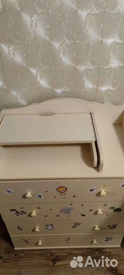 Детский комод с пеленальным столиком