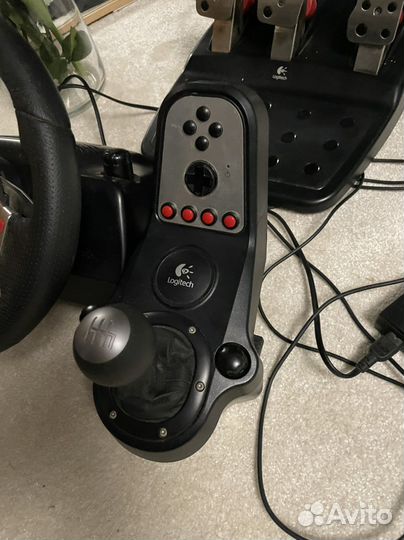 Logitech g27 Руль+педали+кпп