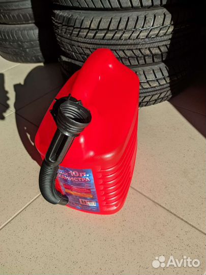 Канистра с заливной горловиной + 10 л дт