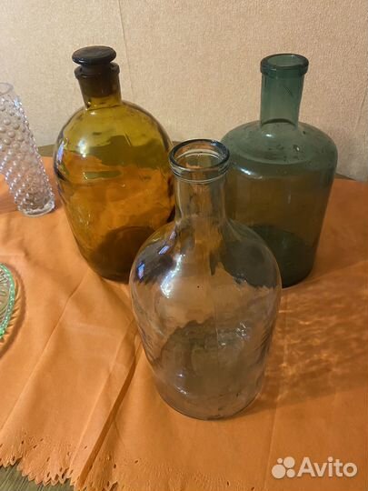 Бутыль стеклянная СССР