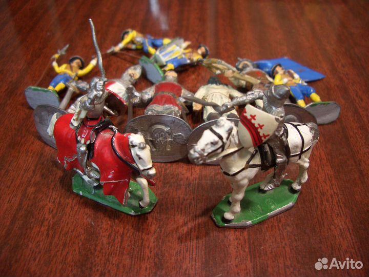 Оловянные солдатики рыцари
