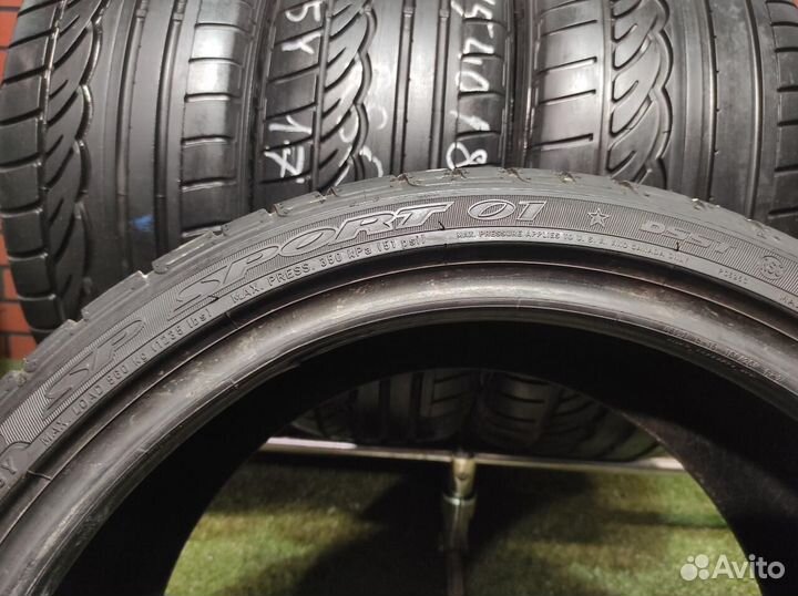 Dunlop SP Sport 01 215/40 R18 и 245/35 R18 88Y