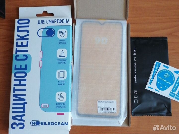 Чехол и стекло на телефон