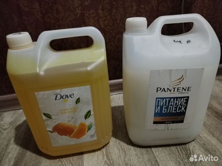 Гель для душа и шампунь