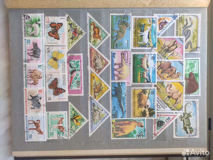 Почтовые маркиМонголии