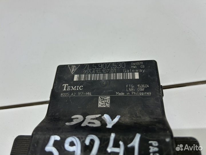 Блок управления двигателем (Porsche Cayenne)