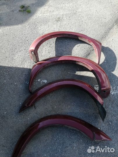 Накладки на арки ford ranger 2010 mazda BT50