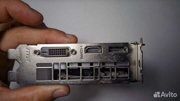 Видеокарта GTX 1650 4gb от MSI Ventus XS D6