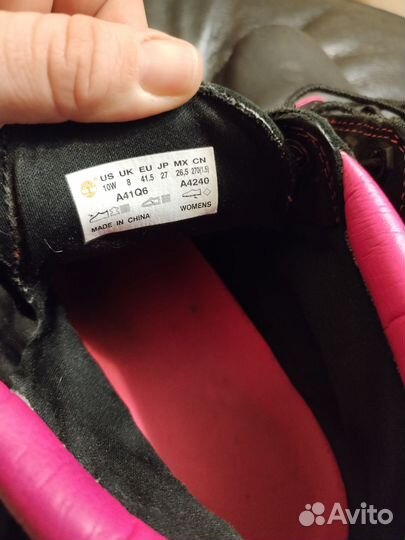 Ботинки timberland демисезон