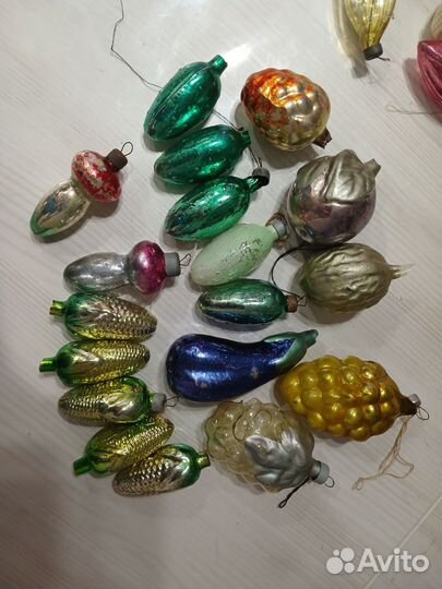 Елочные игрушки СССР