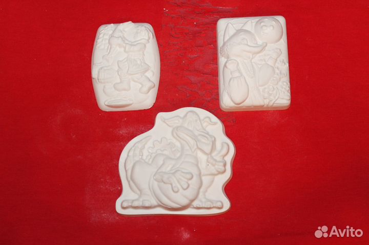 Барельефы для раскрашивания