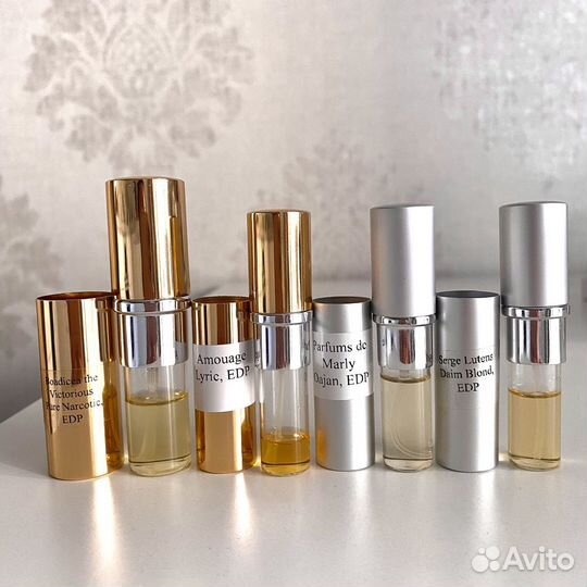 Отливанты нишевого парфюма