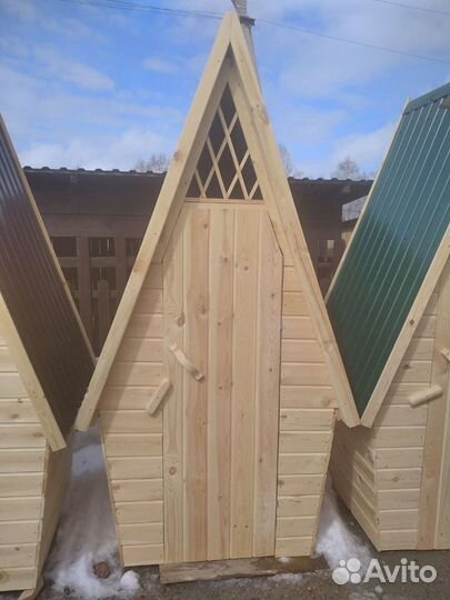Садовый Туалет деревянный 