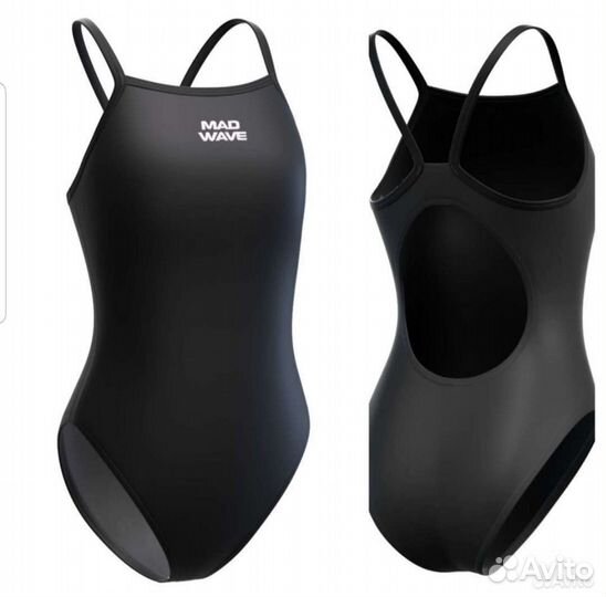 Купальник чёрный для девочки