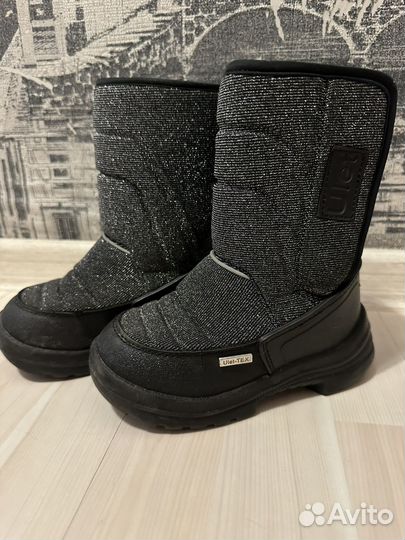 Сапоги детские зимние для девочки 28 размер