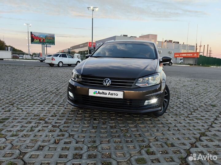 Volkswagen Polo 1.6 AT, 2019, 88 300 км