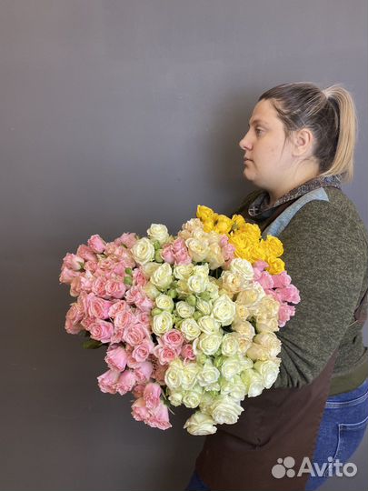 Кустова роза микс