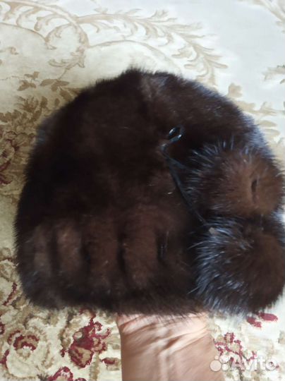 Шапка норковая женская