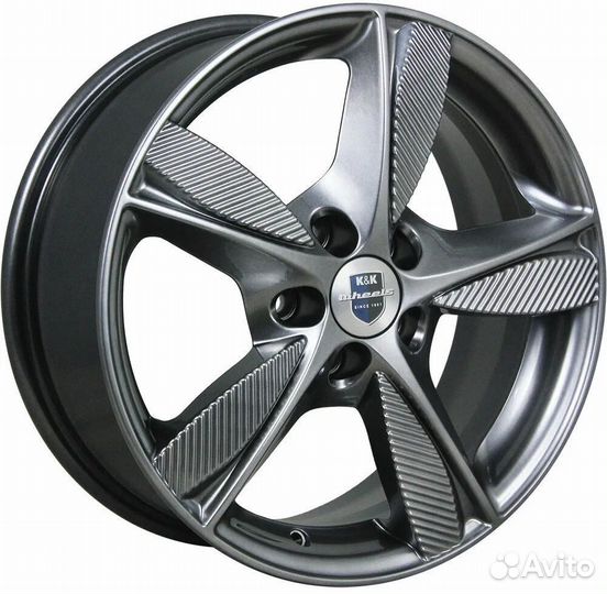 K&K Кинезис 6.5x16 5x112 ET 33 Dia 57.1 (алмаз черный)