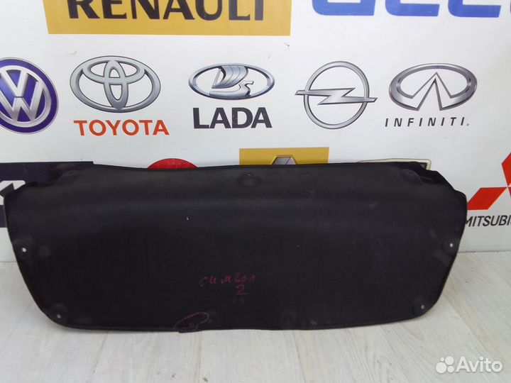 Обшивка крышки багажника Шумоизоляция Renault symb