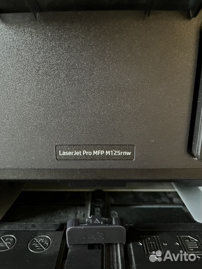 Принтер hp laserjet pro mfp m125rnw