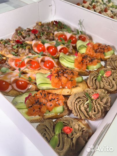 Фуршет банкет кейтеринг закуски доставка еды