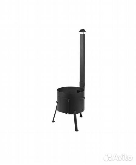 Печь под казан на 30 литров с дымоходом