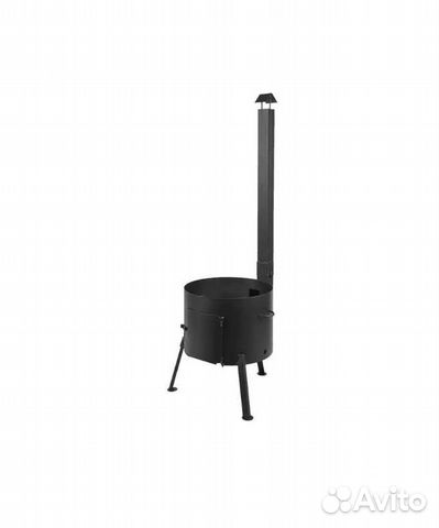 Печь под казан на 30 литров с дымоходом