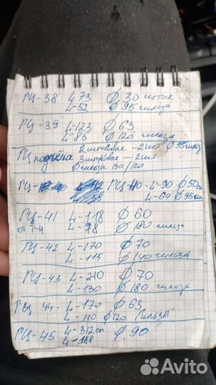 Гидроцилиндры Ы