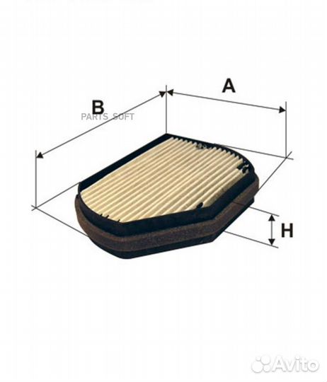 Filtron K1016A Фильтр салона mercedes W202,208,210