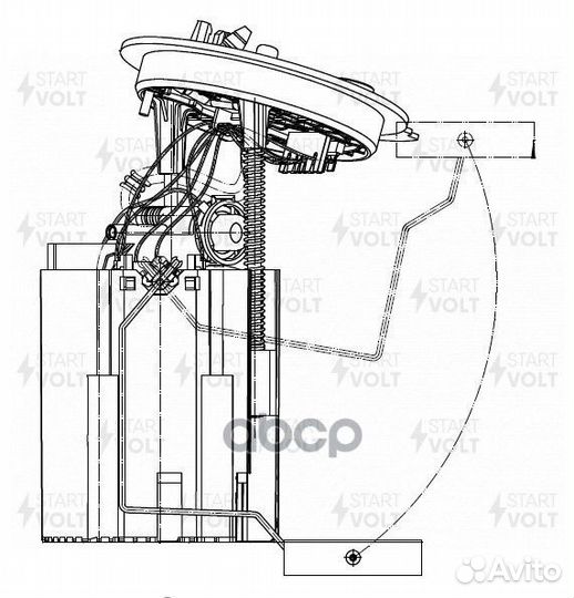 Модуль топливного насоса для а/м VAG Octavia A7