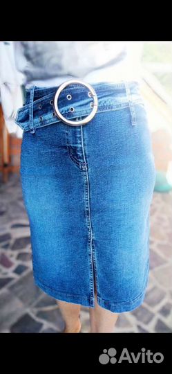 Джинсовая юбка