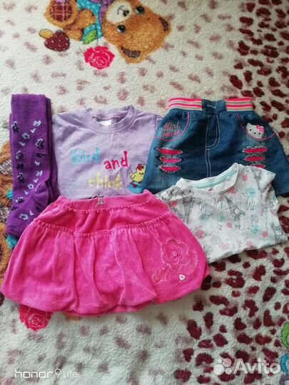 Вещи пакетом на девочку