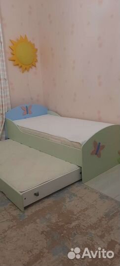 Детская кровать от 3 лет с бортиками бу