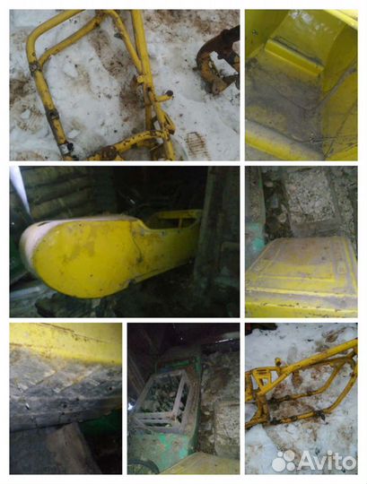 Рама с коляской люлькой от мотоцикла урал