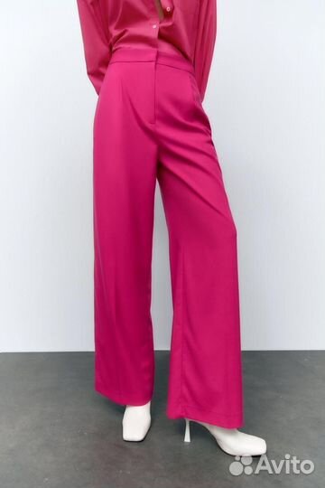 Брюки палаццо zara