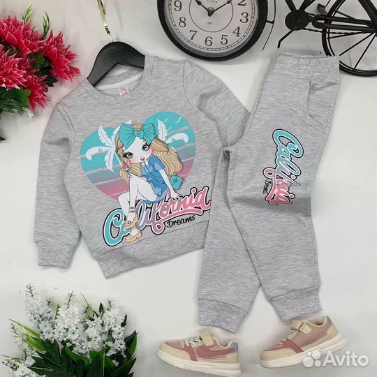 Двойка для девочки 98-122