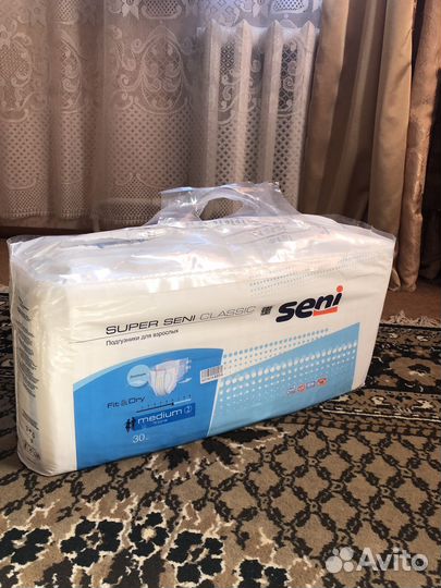 Памперсы для взрослых Super Seni Classic