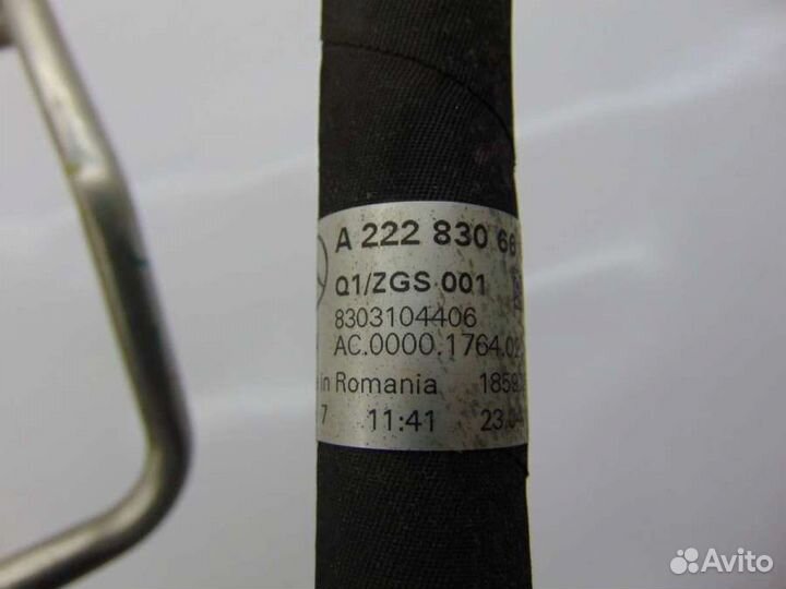 Трубка кондиционера A2228306602 Mercedes-Benz S W222 0