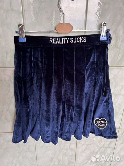 Юбка Новая, в складку, школьная, плисированная