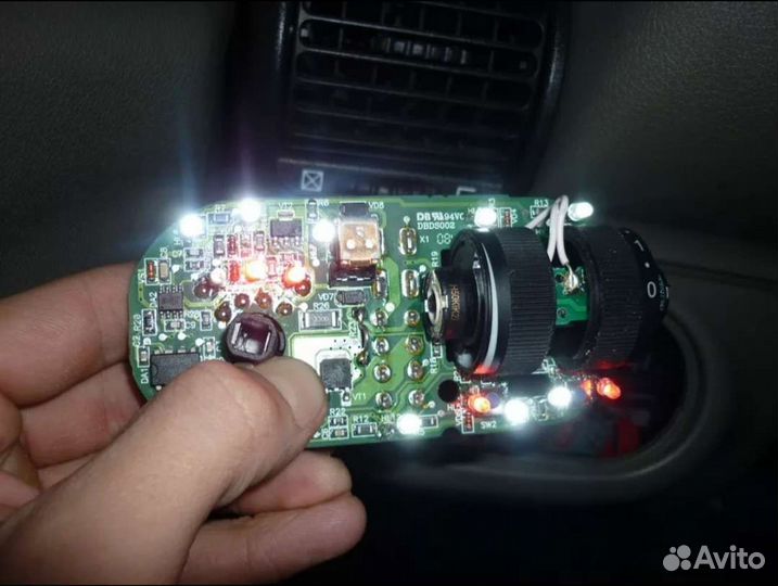 Ремонт модулей управления светом LADA