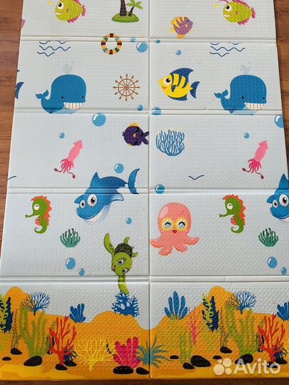 Складной детский коврик