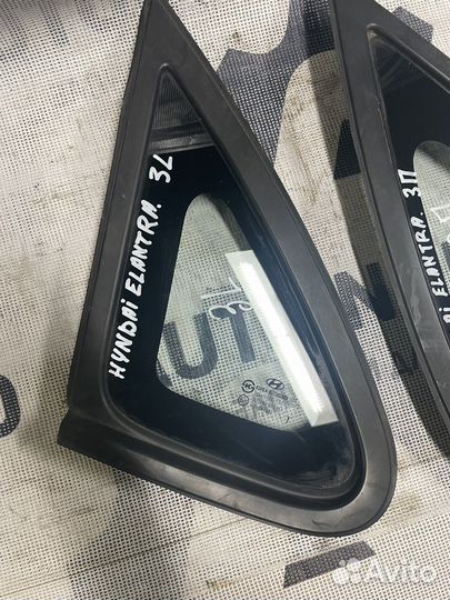 Форточка задняя правая Hyundai Elantra HD. 2010