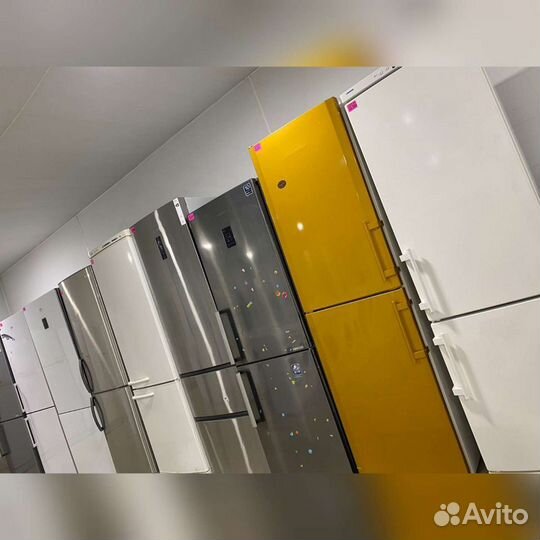 Холодильник б/у серый, черный Samsung no frost