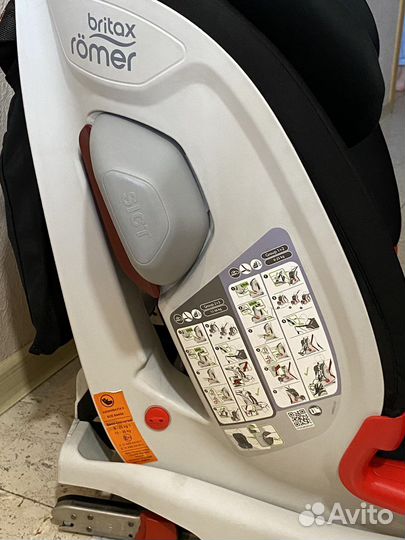 Автокресло britax romer advansafix ii