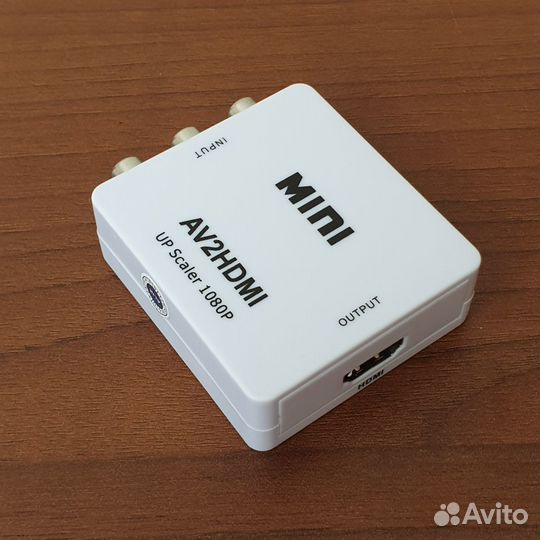 Конвертер-переходник из AV 3RCA (тюльпаны) в hdmi